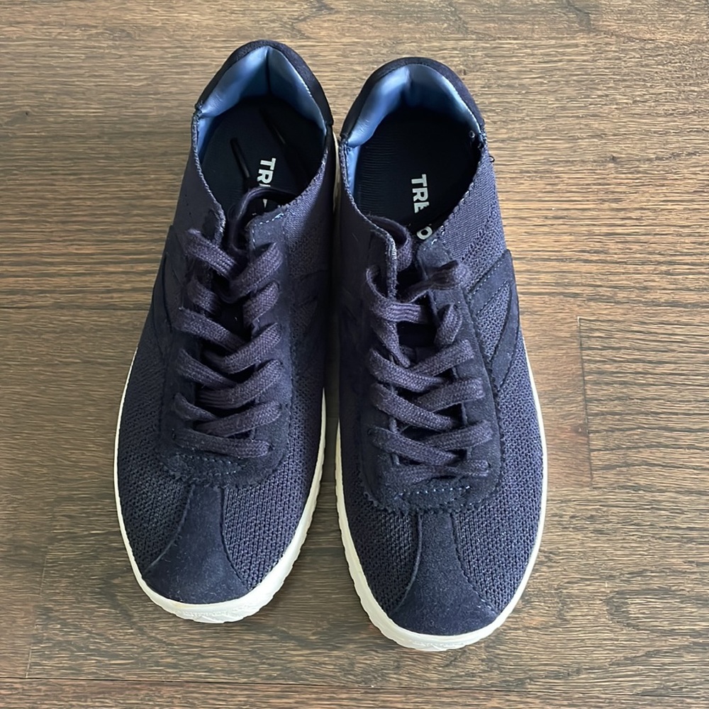 Womens navy blue Tretorn sneakers - Picture 3 of 4